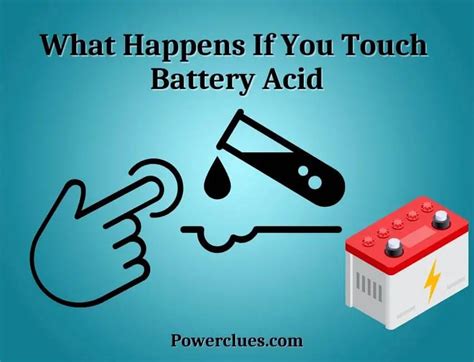 what happens if i touch battery acid|Essential Steps If You Touch Battery Acid: Expert Advice